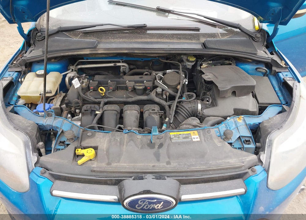 2013 FORD FOCUS TITANIUM VIN: 1FADP3N2XDL143685