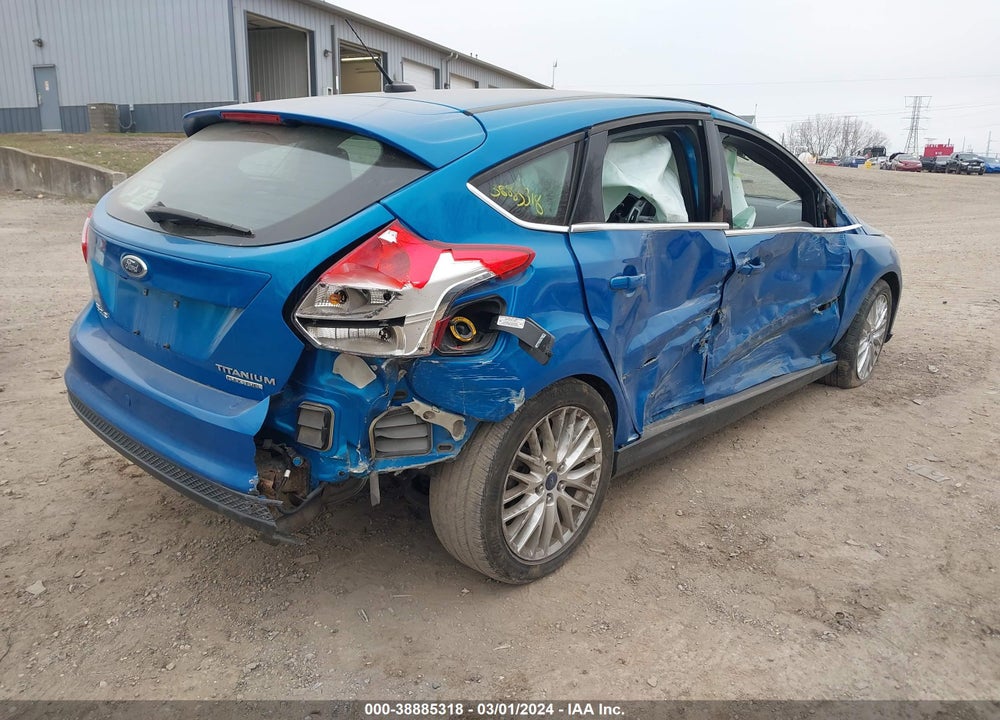 2013 FORD FOCUS TITANIUM VIN: 1FADP3N2XDL143685