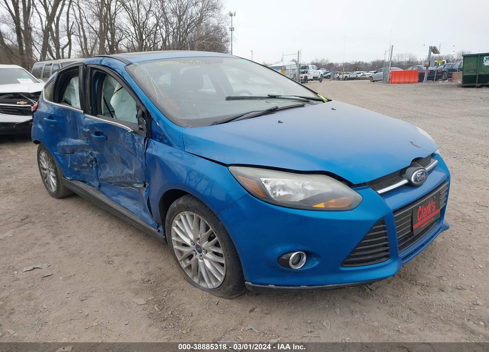 2013 FORD FOCUS TITANIUM VIN: 1FADP3N2XDL143685