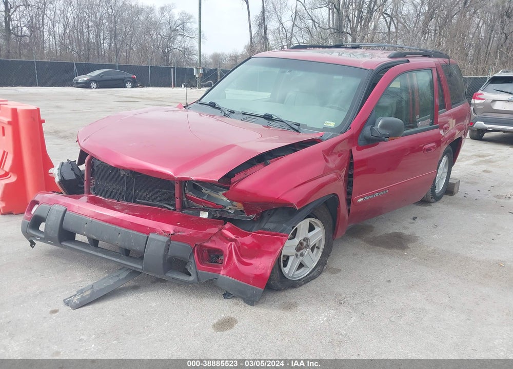 2002 CHEVROLET TRAILBLAZER LTZ VIN: 1GNDT13S422391700