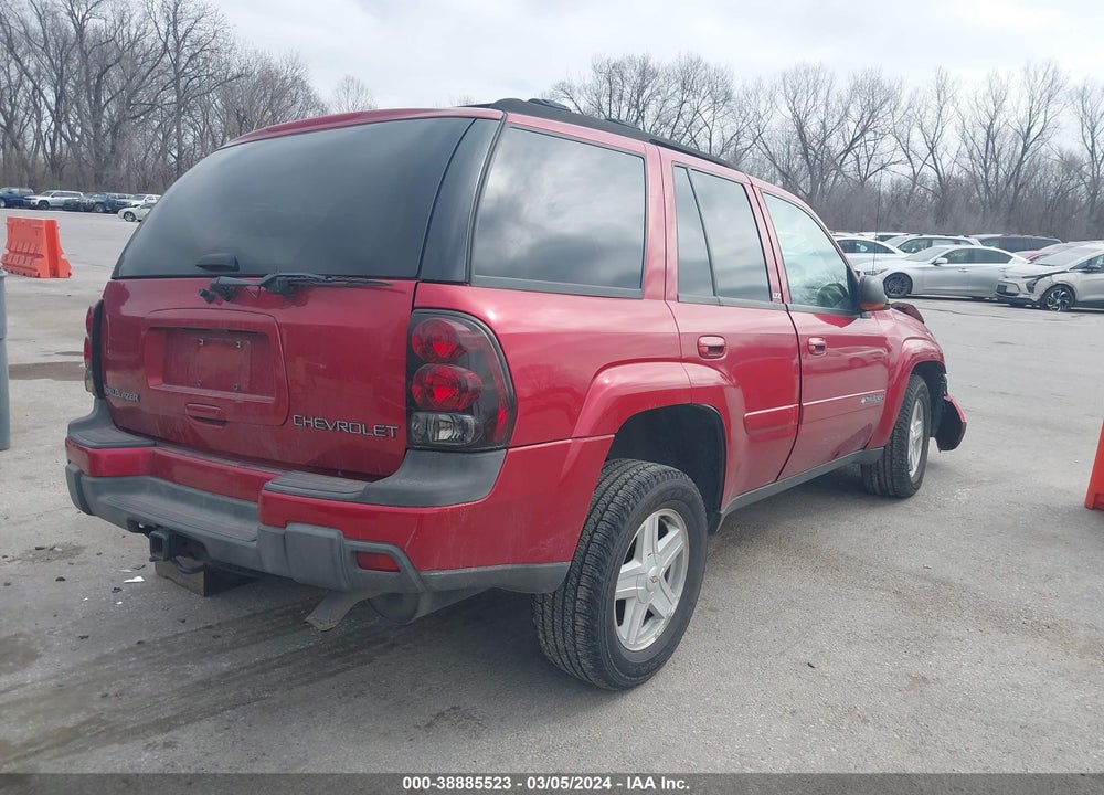 2002 CHEVROLET TRAILBLAZER LTZ VIN: 1GNDT13S422391700