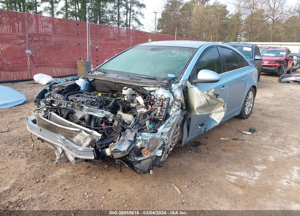 2012 CHEVROLET CRUZE ECO VIN: 1G1PJ5SCXC7163694