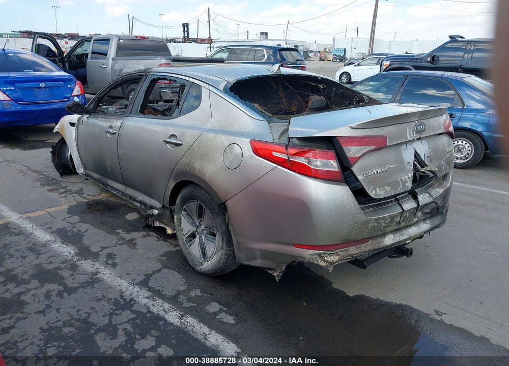 2011 KIA OPTIMA HYBRID EX VIN: KNAGM4AD6B5007839
