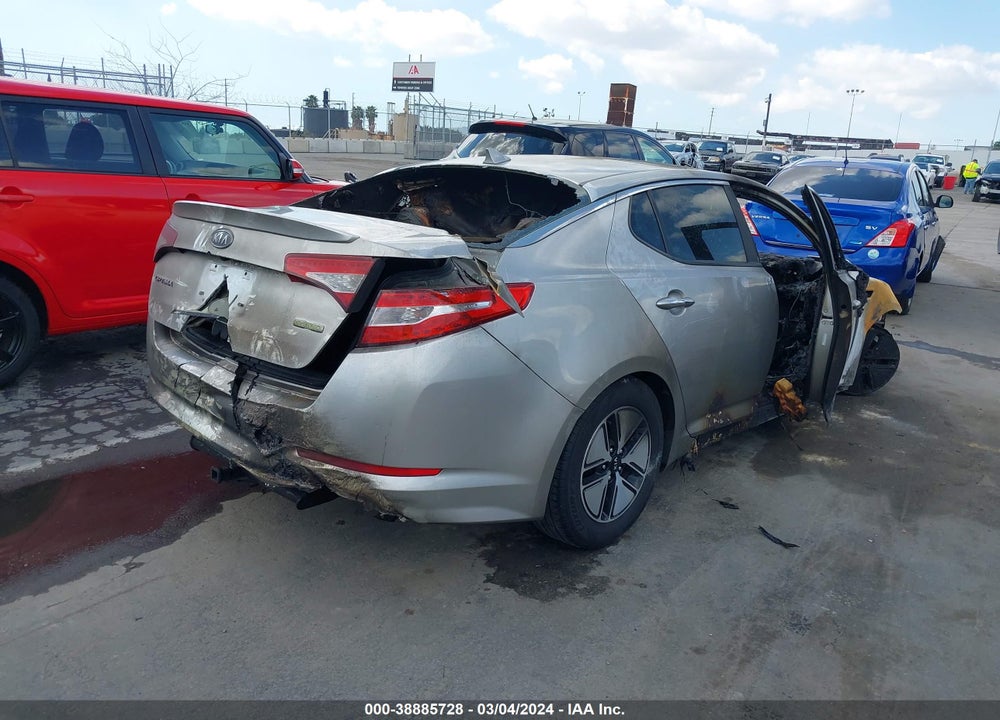 2011 KIA OPTIMA HYBRID EX VIN: KNAGM4AD6B5007839