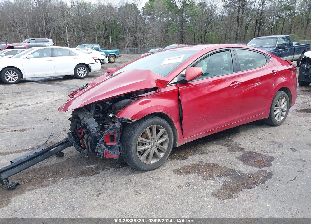 2016 HYUNDAI ELANTRA SE VIN: KMHDH4AE3GU518467