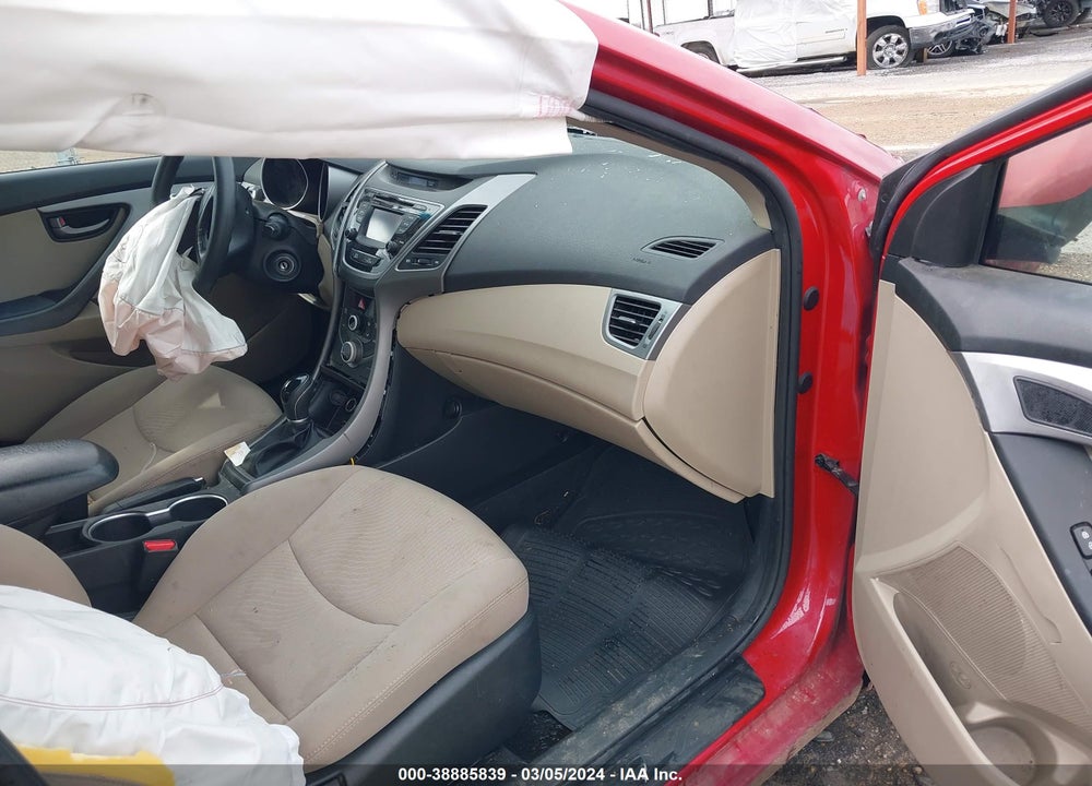 2016 HYUNDAI ELANTRA SE VIN: KMHDH4AE3GU518467