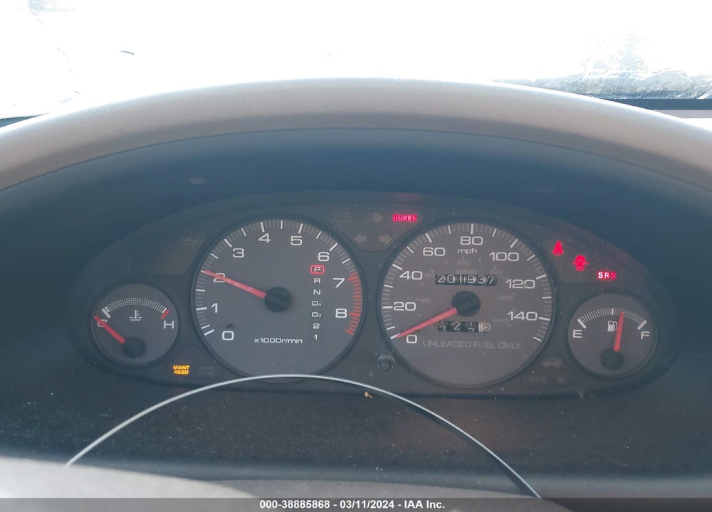 1996 ACURA INTEGRA VIN: JH4DB7659TS004935