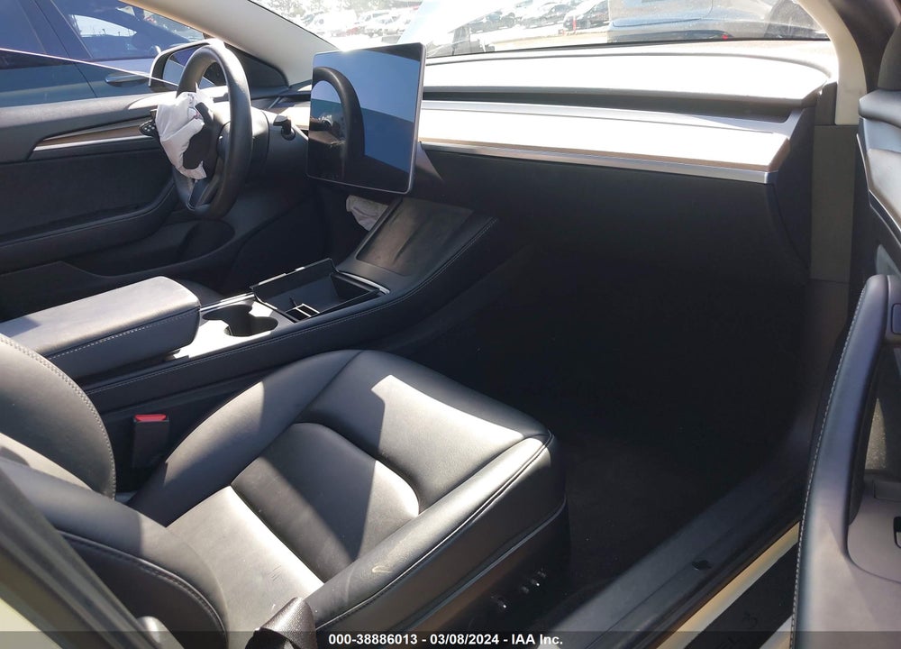 2022 TESLA MODEL 3 REAR-WHEEL DRIVE VIN: 5YJ3E1EA3NF101225