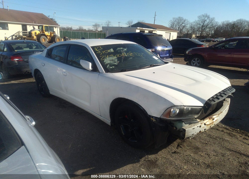 2012 DODGE CHARGER SE VIN: 2C3CDXBG7CH258444