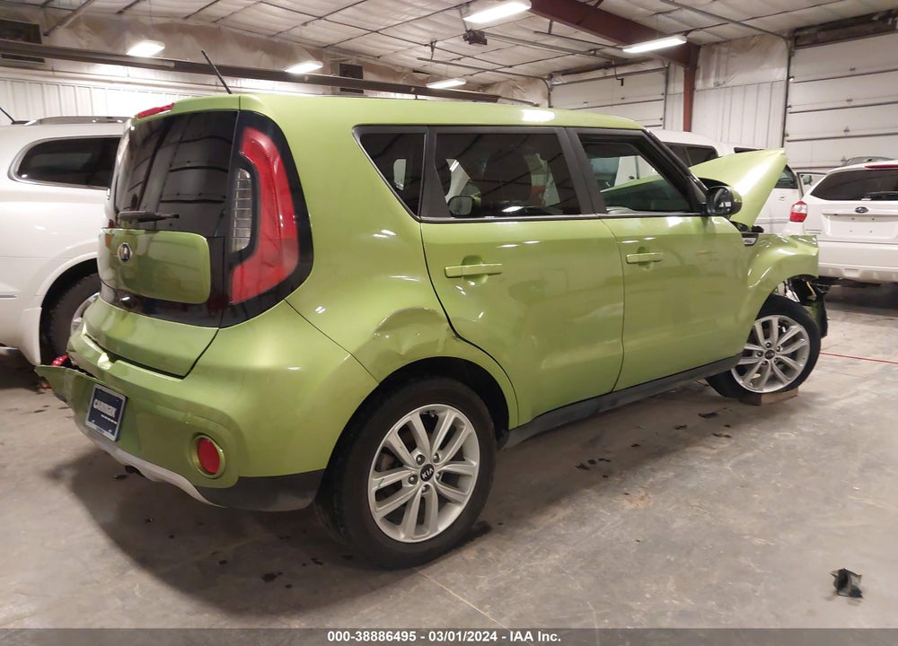 2018 KIA SOUL VIN: KNDJP3A57J7898293
