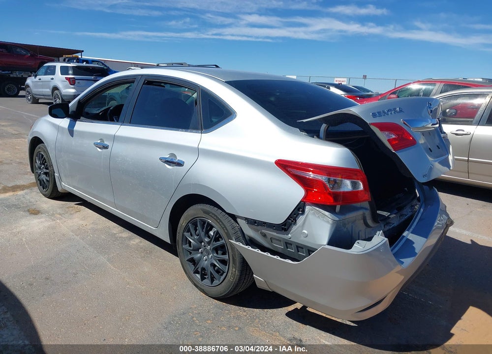2017 NISSAN SENTRA S VIN: 3N1AB7AP9HY337211
