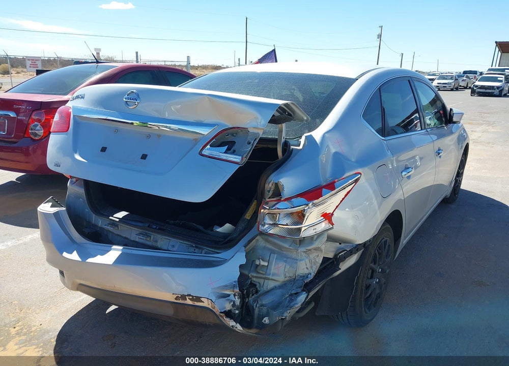 2017 NISSAN SENTRA S VIN: 3N1AB7AP9HY337211