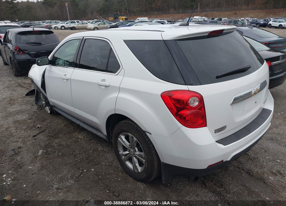 2013 CHEVROLET EQUINOX LS VIN: 2GNALBEK8D1131616