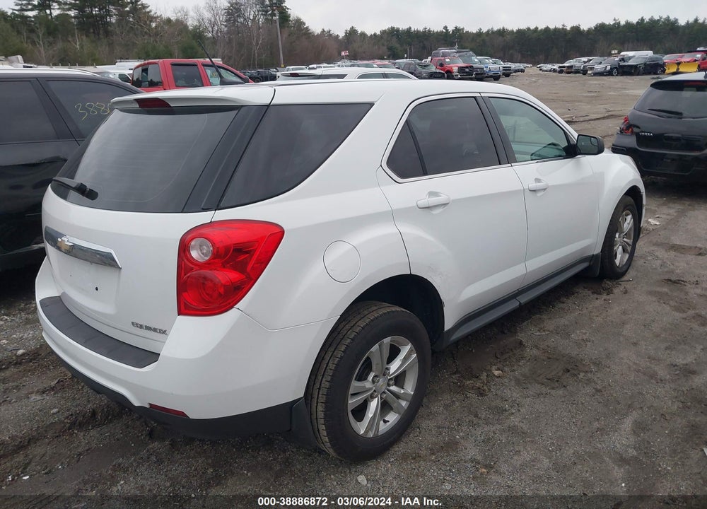 2013 CHEVROLET EQUINOX LS VIN: 2GNALBEK8D1131616