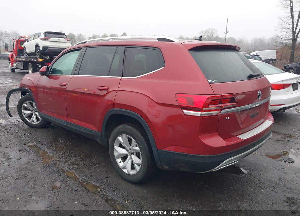 2019 VOLKSWAGEN ATLAS 3.6L V6 SE W/TECHNOLOGY VIN: 1V2UR2CAXKC540513