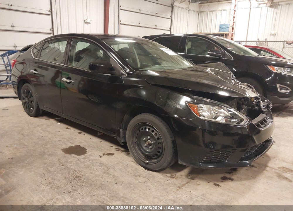 2018 NISSAN SENTRA S VIN: 3N1AB7AP3JY333306