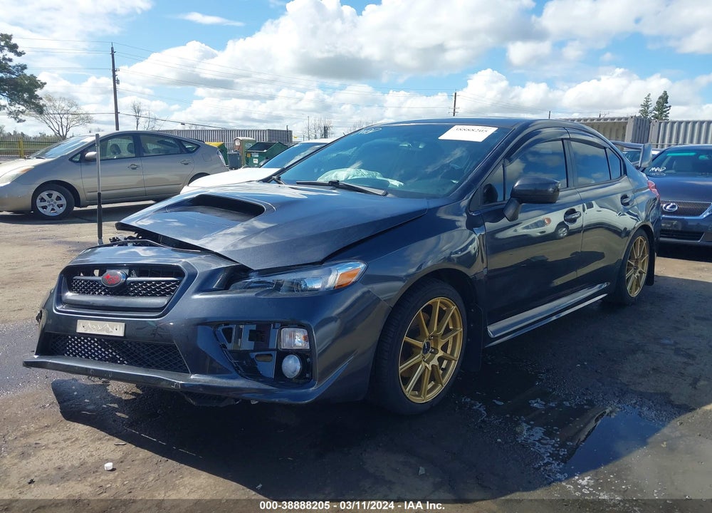 2016 SUBARU WRX PREMIUM VIN: JF1VA1E63G8817437
