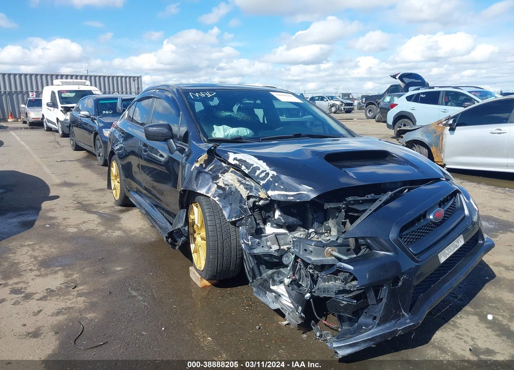 2016 SUBARU WRX PREMIUM VIN: JF1VA1E63G8817437