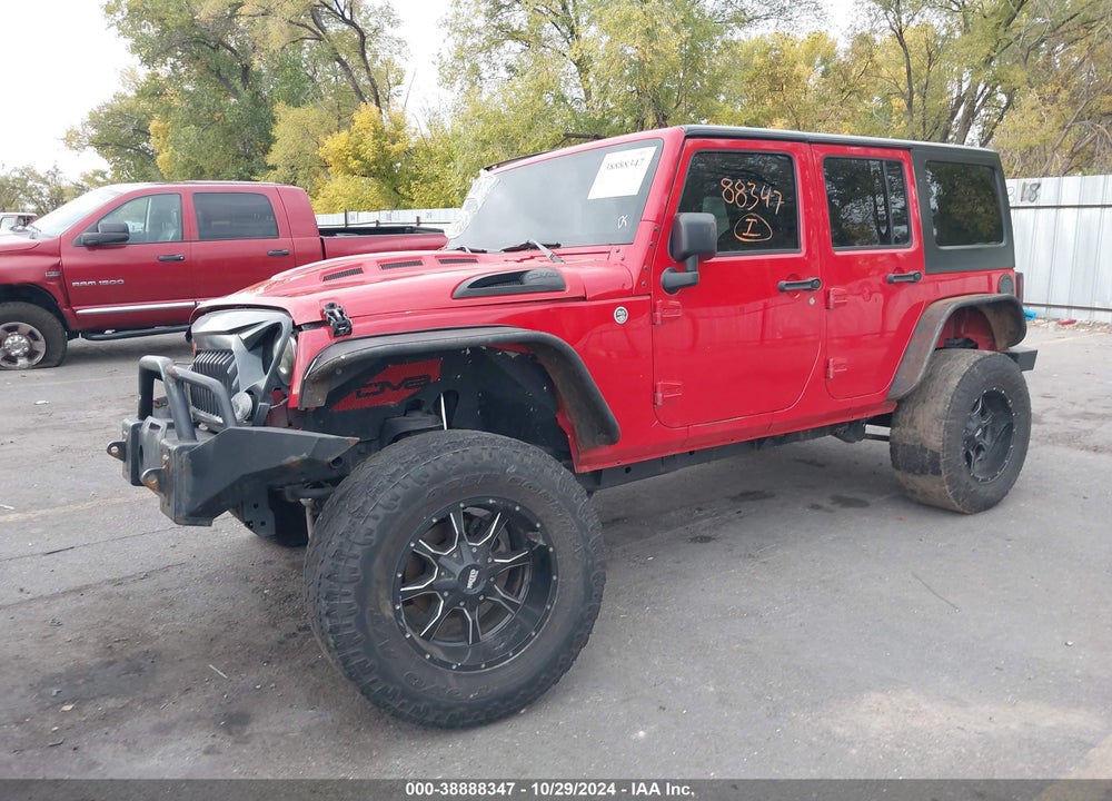 2014 JEEP WRANGLER UNLIMITED SPORT VIN: 1C4BJWDG9EL102516