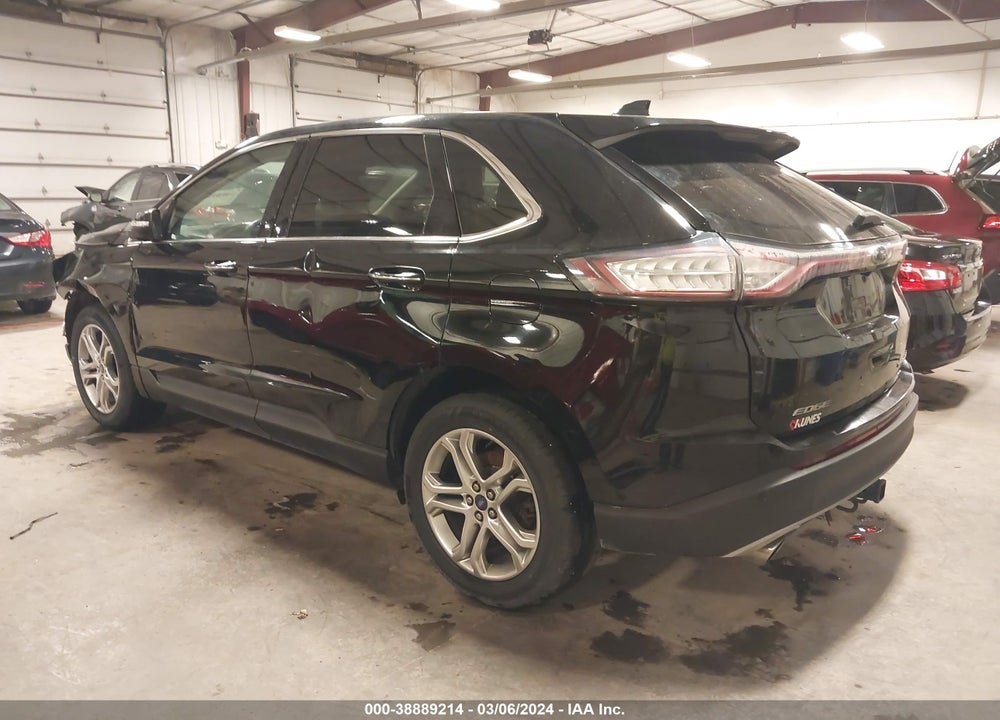 2018 FORD EDGE TITANIUM VIN: 2FMPK4K99JBB13887