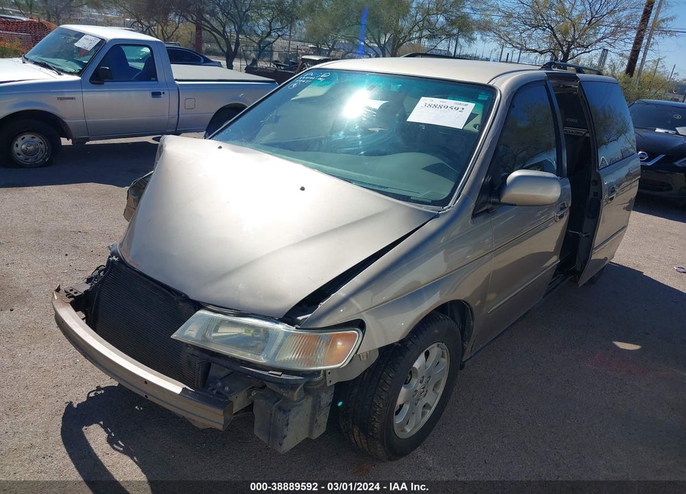 2003 HONDA ODYSSEY EX-L VIN: 5FNRL18053B141595