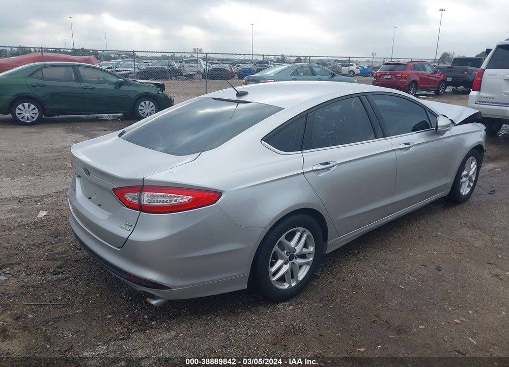 2014 FORD FUSION SE VIN: 3FA6P0HD9ER184154