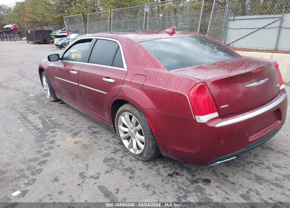 2017 CHRYSLER 300C VIN: 2C3CCAKG4HH604148