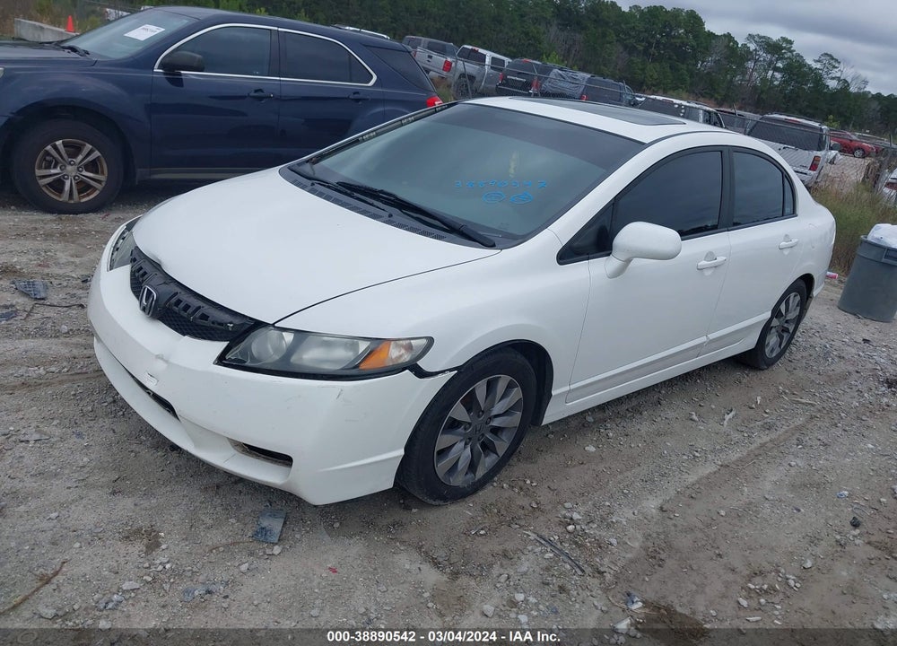 2009 HONDA CIVIC EX VIN: 1HGFA15819L028446