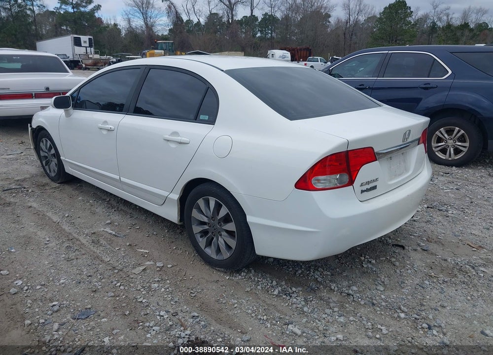 2009 HONDA CIVIC EX VIN: 1HGFA15819L028446