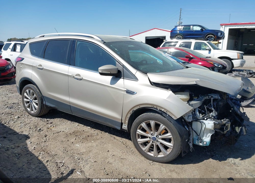 2017 FORD ESCAPE TITANIUM VIN: 1FMCU0JD1HUD51924