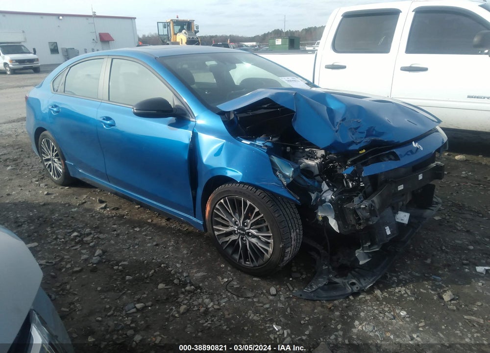 2022 KIA FORTE GT LINE VIN: 3KPF54AD8NE427638