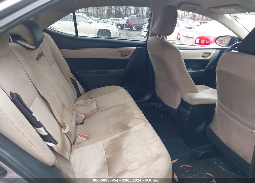 2016 TOYOTA COROLLA LE VIN: 2T1BURHE0GC708542