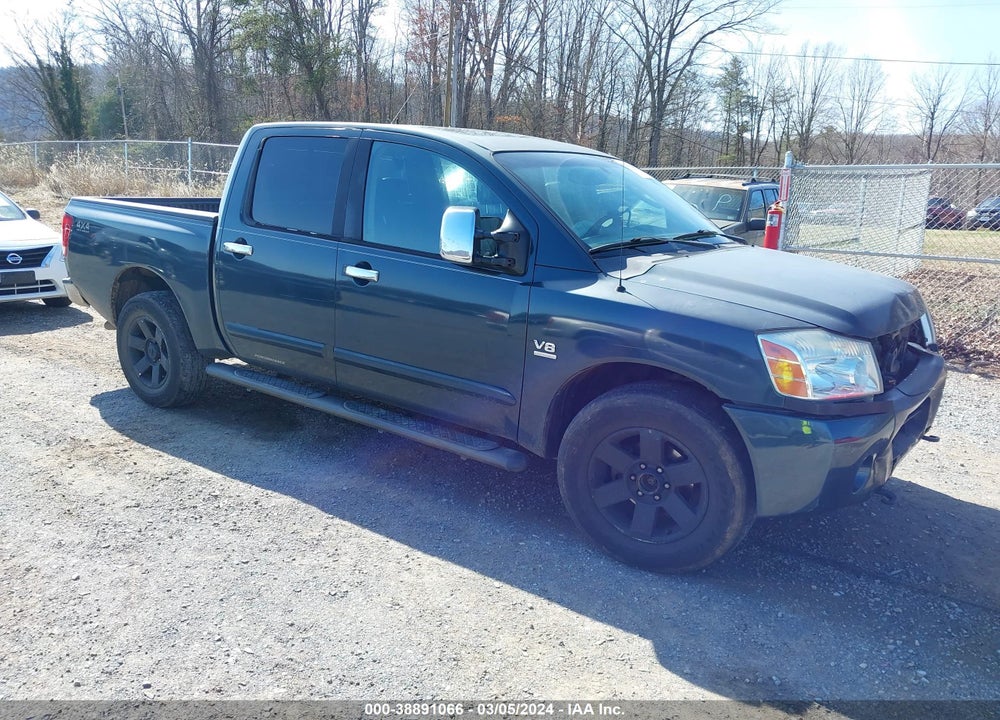 2004 NISSAN TITAN LE VIN: 1N6AA07B84N552621