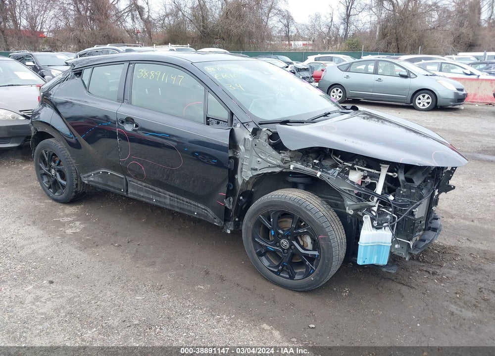 2021 TOYOTA C-HR NIGHTSHADE EDITION VIN: JTNKHMBX9M1109491