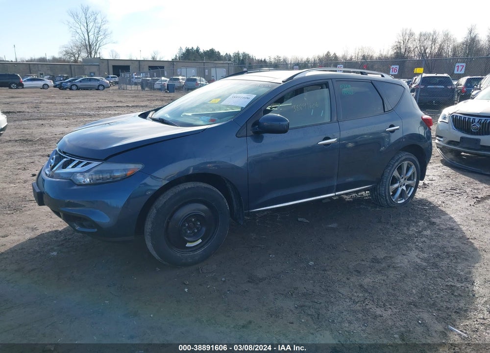 2014 NISSAN MURANO LE VIN: JN8AZ1MW0EW533831