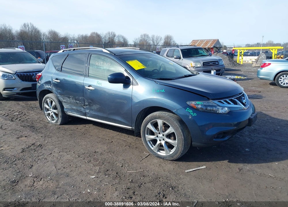 2014 NISSAN MURANO LE VIN: JN8AZ1MW0EW533831