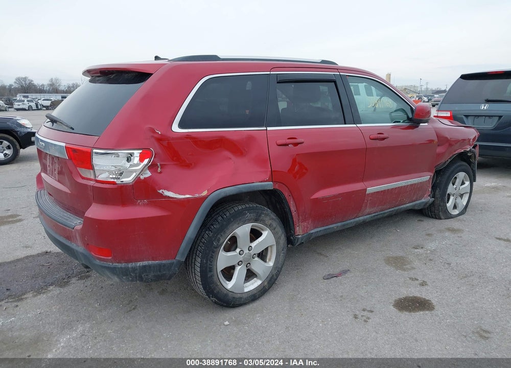 2011 JEEP GRAND CHEROKEE LAREDO VIN: 1J4RR4GG7BC530632