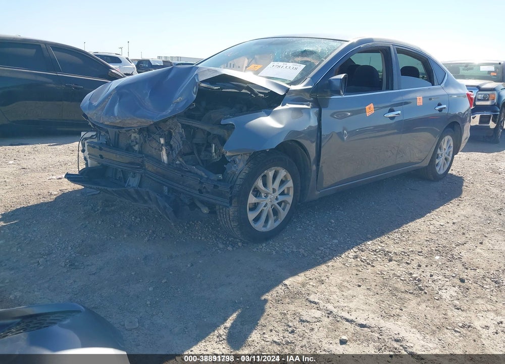 2018 NISSAN SENTRA SV VIN: 3N1AB7AP0JL632281