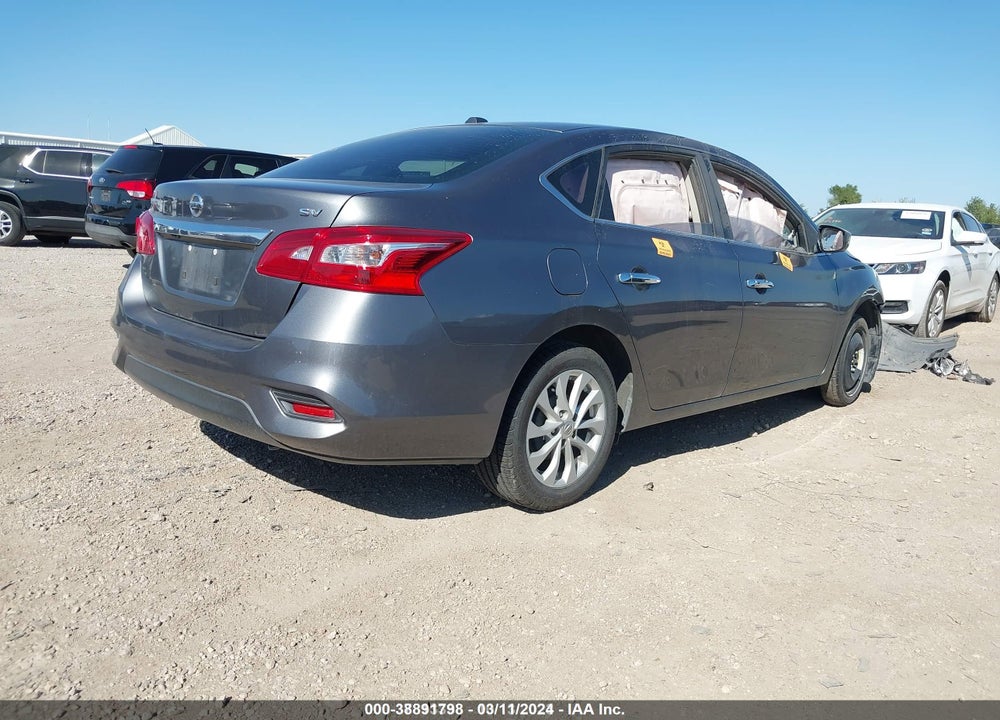 2018 NISSAN SENTRA SV VIN: 3N1AB7AP0JL632281
