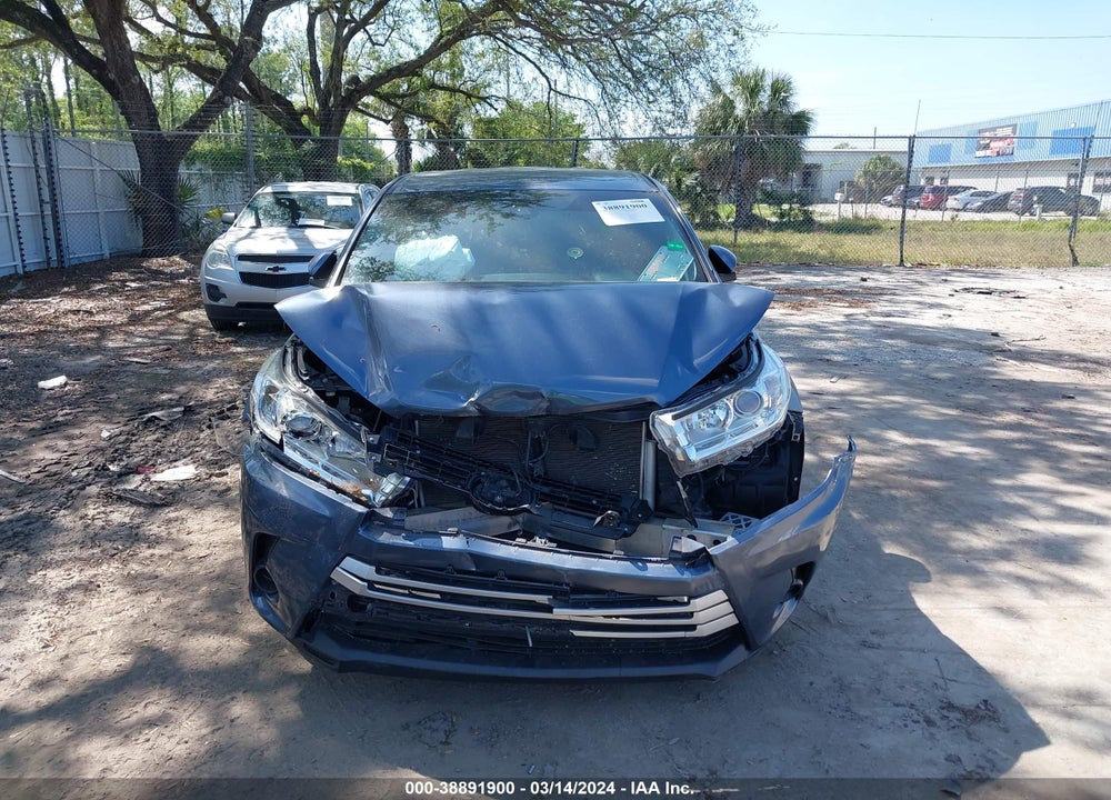 2019 TOYOTA HIGHLANDER LE VIN: 5TDZARFH0KS049849