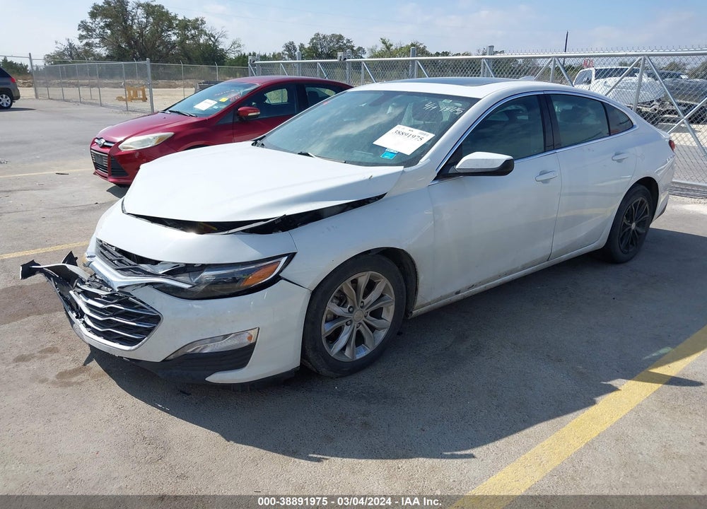 2021 CHEVROLET MALIBU FWD LT VIN: 1G1ZD5ST8MF040578