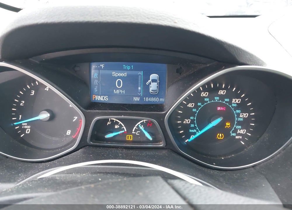 2015 FORD ESCAPE S VIN: 1FMCU0F78FUA02405