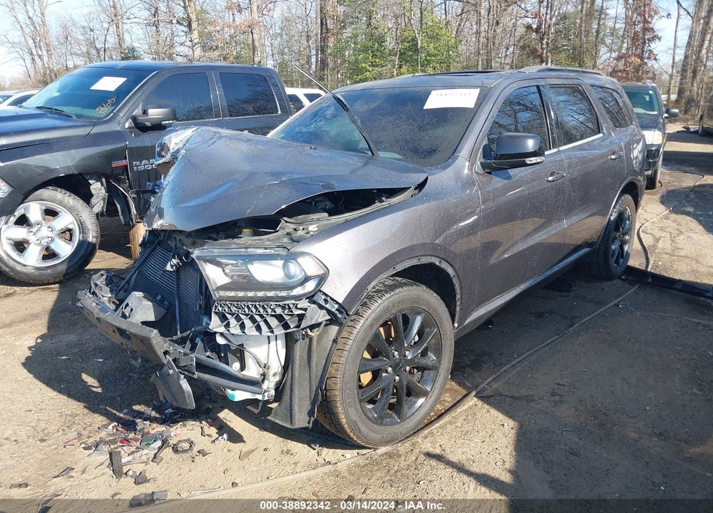 2017 DODGE DURANGO R/T RWD VIN: 1C4SDHCT8HC697669