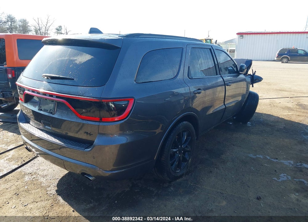 2017 DODGE DURANGO R/T RWD VIN: 1C4SDHCT8HC697669