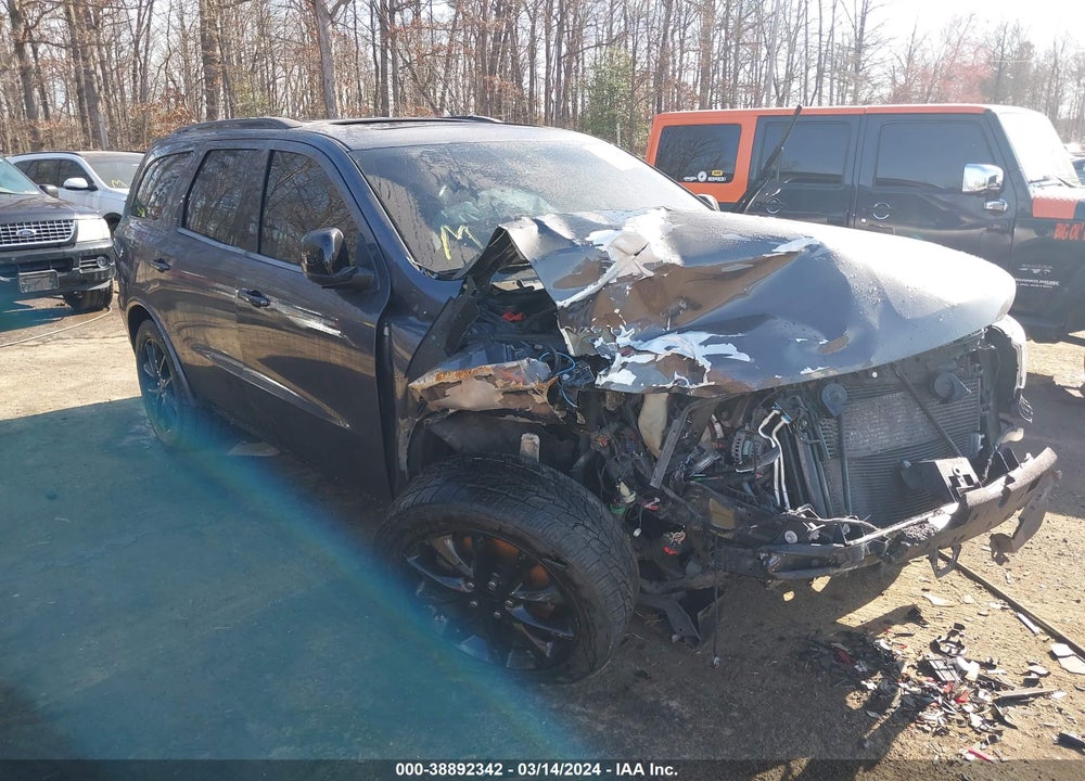 2017 DODGE DURANGO R/T RWD VIN: 1C4SDHCT8HC697669