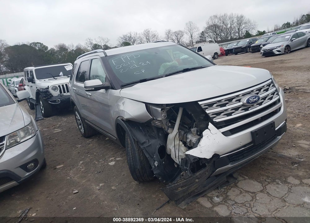 2019 FORD EXPLORER LIMITED VIN: 1FM5K8F84KGA20219