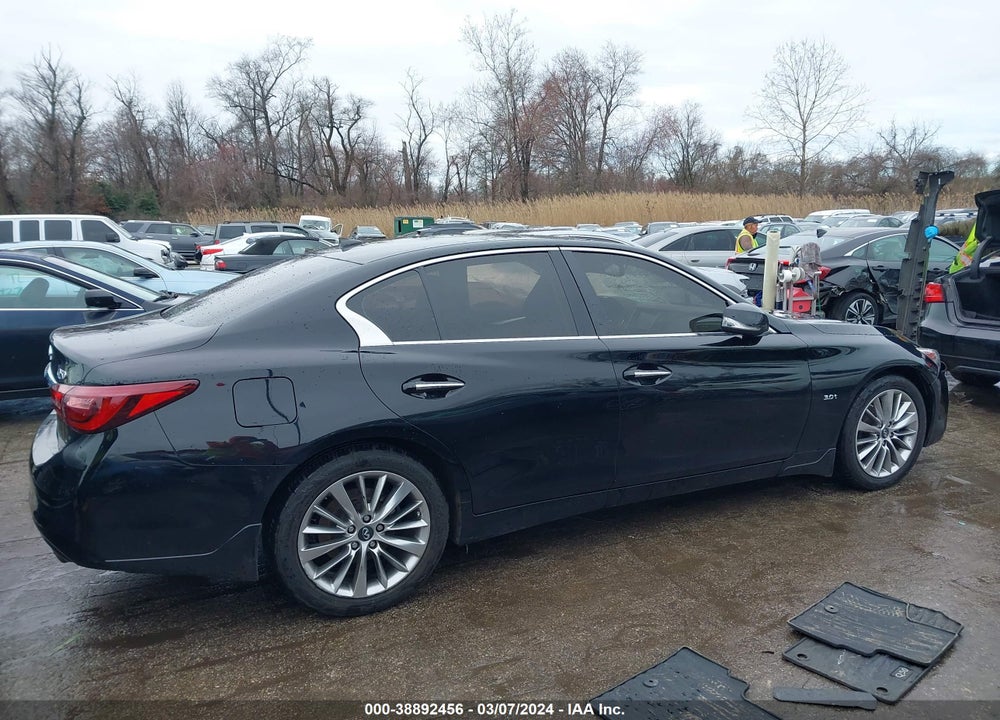 2018 INFINITI Q50 3.0T LUXE VIN: JN1EV7ARXJM439748
