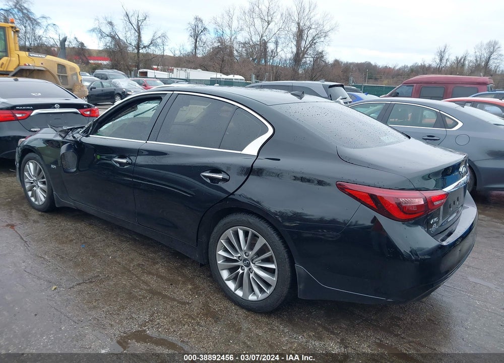 2018 INFINITI Q50 3.0T LUXE VIN: JN1EV7ARXJM439748