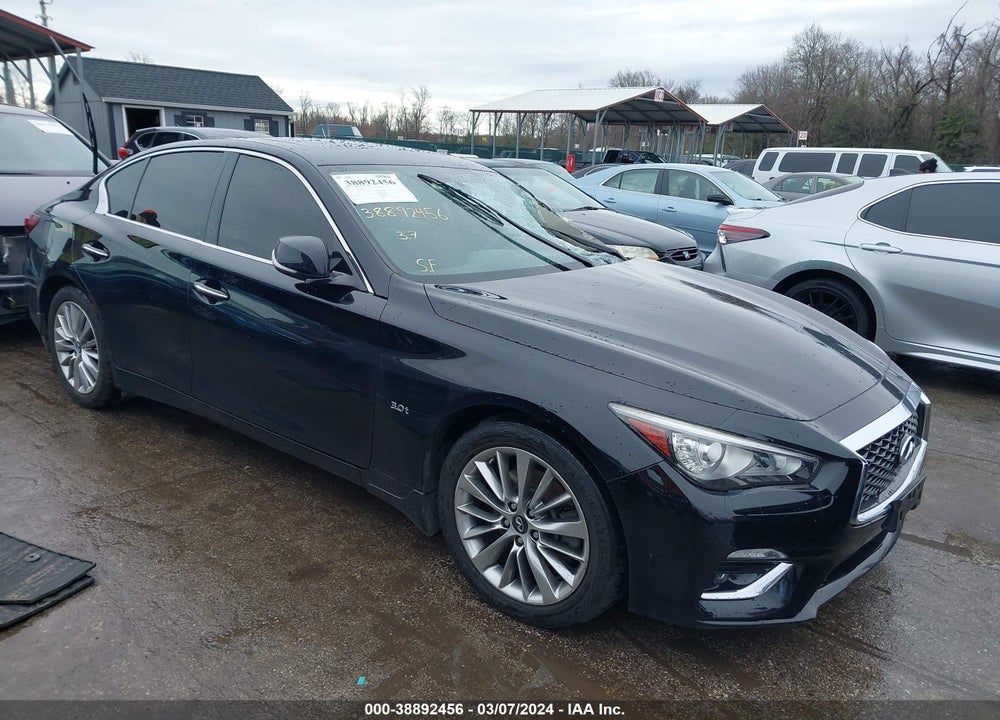 2018 INFINITI Q50 3.0T LUXE VIN: JN1EV7ARXJM439748