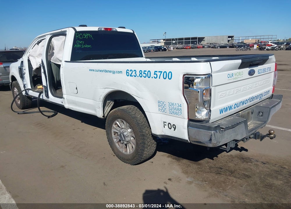2022 FORD F-250 SUPER DUTY VIN: 1FT7W2A66NED54370